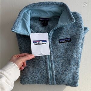 Patagonia Blue better sweater full Zip Fleece